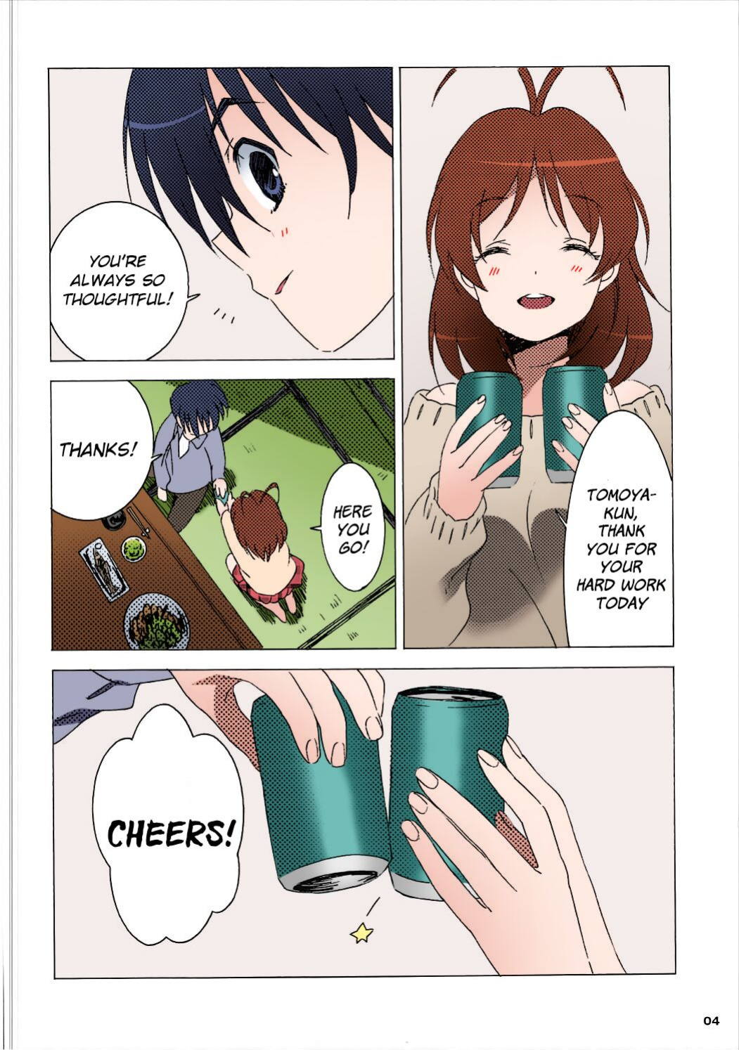 (Hikarizaka High School Founder's Festival) [S-FLAKE (Yukimitsu)] Tomoya Shikkari Shinasai! | Tomoya, Get a Hold of Yourself! (Clannad) [LSC Translations] [SPDSD] [Colorized]