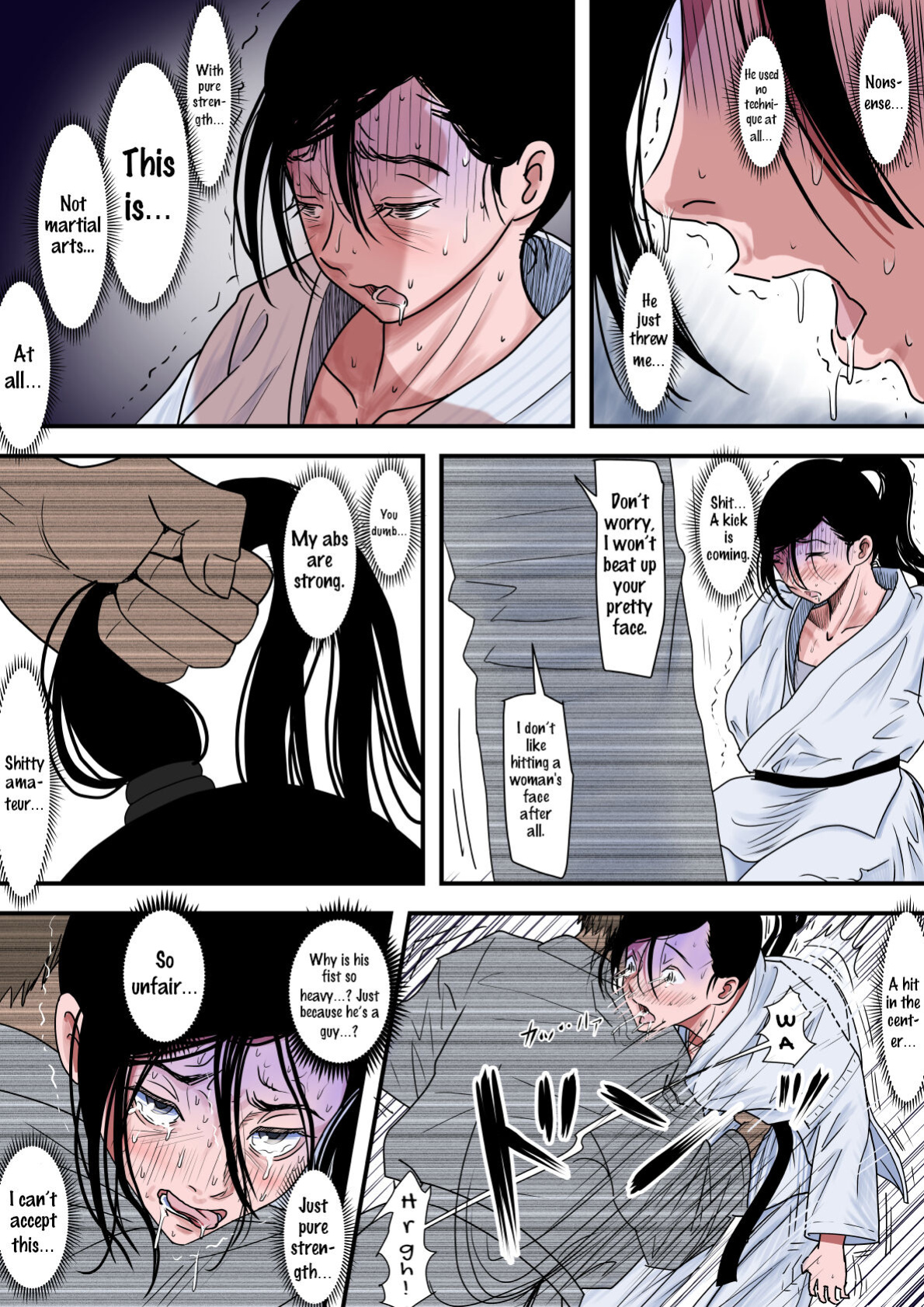 [Haruharudo] Aru Bijin Karateka no Haiboku Nisshi vol. 1 {HMC Translation}