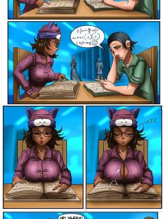 [gulavisual] Busty Nerd Preview