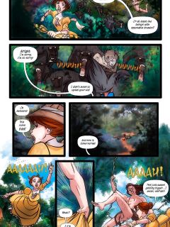 [TeaseComix (Kaizen2582)] The Legend of the White Ape and the Snake (Tarzan, The Jungle Book)
