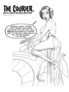 Princess Leia - The Courier Preview