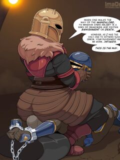 [imadeej] The Armorer Facesitting (The Mandalorian)
