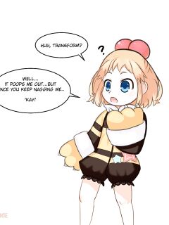 [lunalense] Teaching Yellow Heart (Hyperdimension Neptunia)