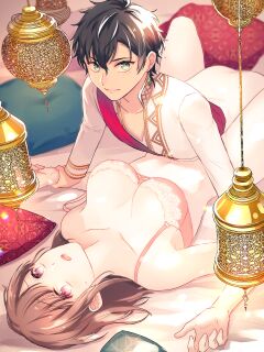 [Shiramatto (Ushiro)] Game no Danna ga Super Shota Sultan Datta Ken | My MMO Husband was a Spa Shota Sultan! [Pangean]