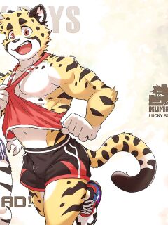 [Kumayaki (KUMAK)] Lucky Boys -Go ahead！- [Uncensored]