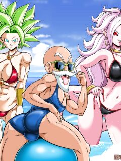 [Fran Fuentes] Kamesennin Beach Time (Dragon Ball Super)