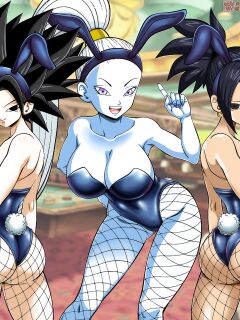 [Fran Fuentes] Casino Bunny Hoes (Dragon Ball Super)