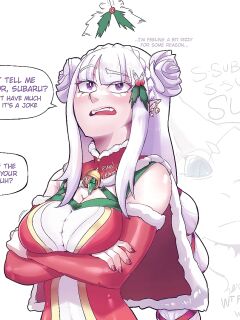 [Hentaly] Xmas comic (2021 / 2022) (Re:Zero)