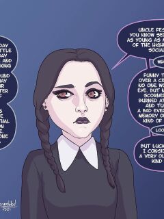 [MrScrambled] Happy Halloween with WEDNESDAY!