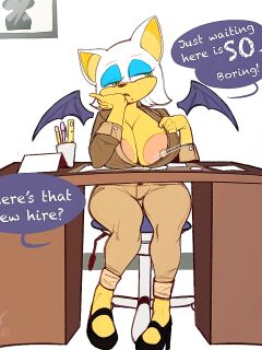 [Goat-kun] Tails and Rouge (Sonic the Hedgehog)