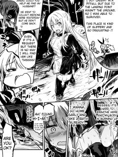 [Lefthand] Adventure-chan who got in heat while rescue a man on request in the dark pit mucus swamp[CT]