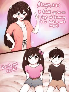 [mochiko] Mari And Hero's Sex Lesson (Omori)