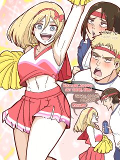 [Mark Gavatino] Cheerleader Christa ✽-(^▽^)/✽ (Attack On Titan)