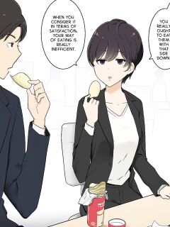 [Wakamatsu] Rikutsuppoi Kouhai-chan to Rikutsunuki de Majiwaru made no Hanashi | Having Sex with My Hyperrational Junior Until She Loses All Rationality Preview