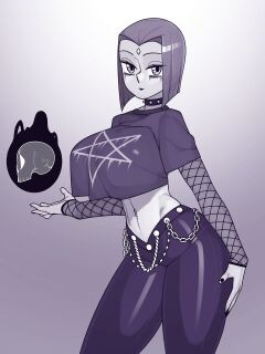 [EKZ] Raven's Thighs (Teen Titans)