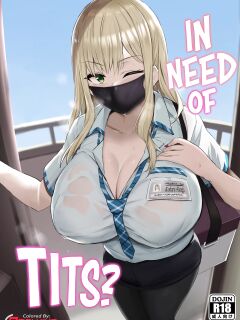 [Jack to Nicholson (NoriPachi)] Oppai Taritemasu ka? | In Need of Tits? {head empty} [Colorized]