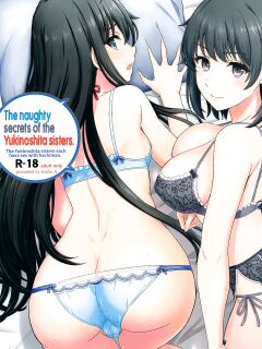 (C101) [studio A (Inanaki Shiki)] Yukinoshita Shimai to Iyarashii Futari no Himegoto. | The Naughty Secrets of the Yukinoshita Sisters. (Yahari Ore no Seishun Love Come wa Machigatteiru.) (The People With No Name)