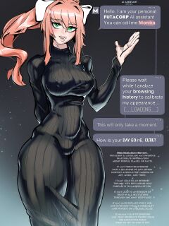 [Streachybear] FutaCorp Ai Assistant Monika -disable your firewall to install- Preview