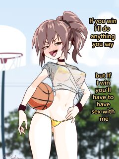 [Myahogao] Sporty Girl Challenges You