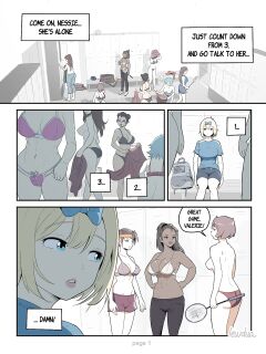 Lewdua - Locker Room - Nessie And Valerie
