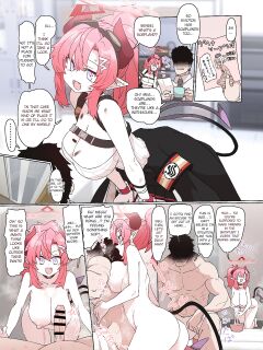 Guest manuscripts from the Summer Comiket Bruaca (Blue Archive)