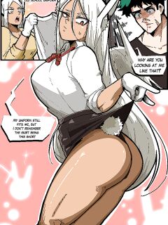 [Mark Gavatino] Mirko school uniform (My Hero Academia)