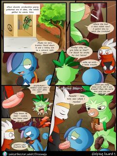 [Fire Conejo] Helping Lizard (Pokemon)