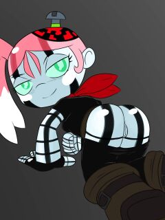 Jinmay and other gals from Super Robot Monkey Team Hyper Force Go! (But it's mostly Jinmay)