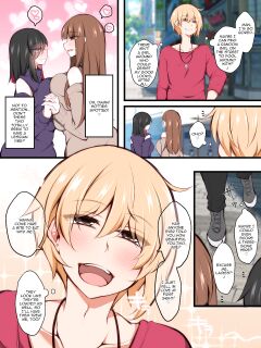 [Kimagure na Bakeneko (Jenigata, Gokuraku Jouko)] Futanari Rezukappuru no Aida ni Hairoutoshita Otoko | A Man Who Tried to Get Between a Futanari Lesbian Couple [FemdomScans]