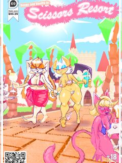 Rouge and Vanilla in: Scissors Resort (Sonic The Hedgehog) + Epilogue