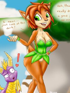 Elora reignited (Spyro the Dragon)