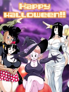(BlueGraves) Halloween Sex Party (Dragonball) Preview