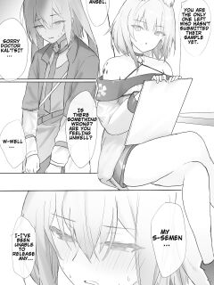 [Otsumami] Rhodes Kenkou Shindan de Kentai o Nekosogi Shiboritorarechau Hanashi | A Story About a Specimen Being Extracted During a Health Checkup at Rhodes Island (Arknights)