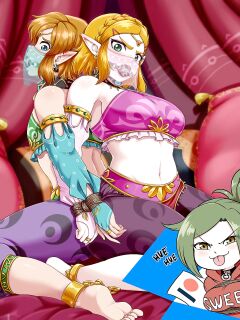 [Issa Castagno] Zelda - New Ganondorf Wifes (Princess Zelda, Link) [The Legend Of Zelda]