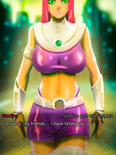 [Frynler] Starfire Gets Whored Out (Teen Titans)