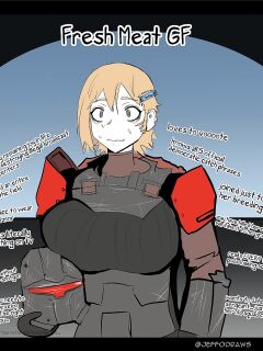 [Jeffodraws] Fresh Meat GF (Helldivers 2)