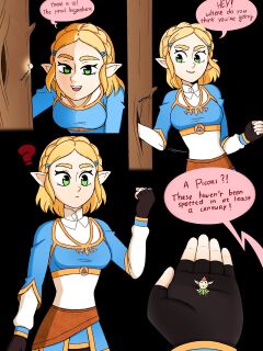 [Punishedmosquito] A Minor Side Quest - Giantess Zelda (The Legend of Zelda) [Ongoing]