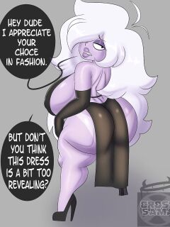 [CrossSamaX] Amethyst's New Dress (Steven Universe)