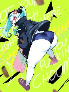 [Thiccwithaq] Rebecca Gets Smashed (CyberPunk 2077)