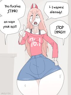 [YelfTea] Power X Denji (Chainsaw Man)