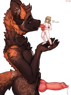 [Seraziel] Furry anal vore