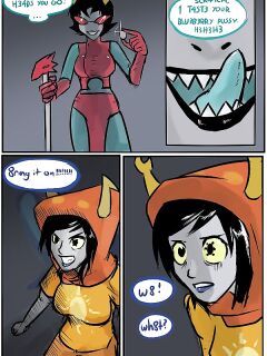 Terezi/Vriska Comic by Lemon Font Preview