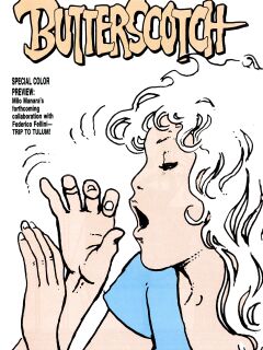 [Milo Manara] Butterscotch: Flavor of the Invisible Preview