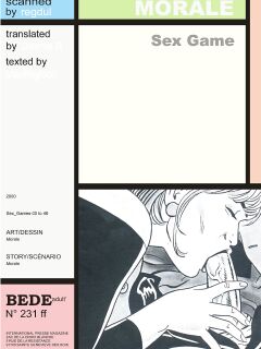 [Morale Stramaglia] Sex Games {Donnie B.}