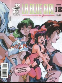 [Matt Lunsford] La Blue Girl Issue 12 (La Blue Girl)