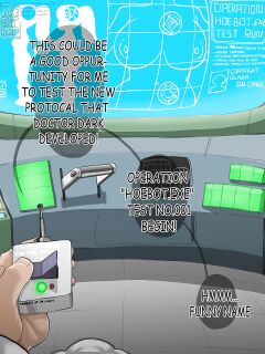 [Kae'Est] Dr. Light testing a new software from Dr. Dark (Mega Man)