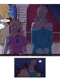 [Scubaby] Rosalina x Peach (Super Mario Bros.)