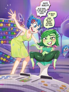 [Differland] Joy, Disgust, and Sadness (Inside Out)