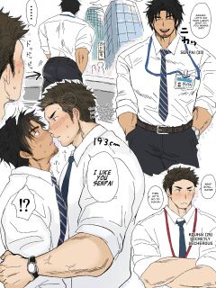 [Hashikure Tarou] Senpai and His 193cm Kouhai