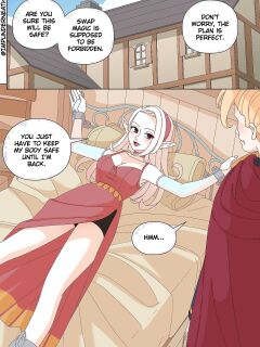 [ImpUnderneath] Elf and Criminal Body Swap